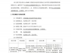招标 | 单机最大8.35MW!大唐、中煤1.1GW风电项目招标!