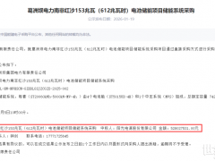 0.863元/Wh！阳光电源中标153MW/612MWh储能系统采购