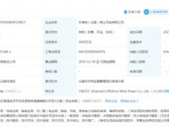 中海油、明阳智能等成立海上风电公司！